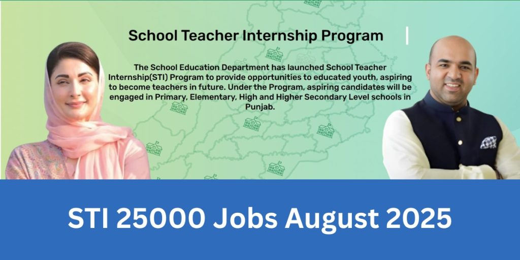 STI Online Apply – 25000 STIs Jobs